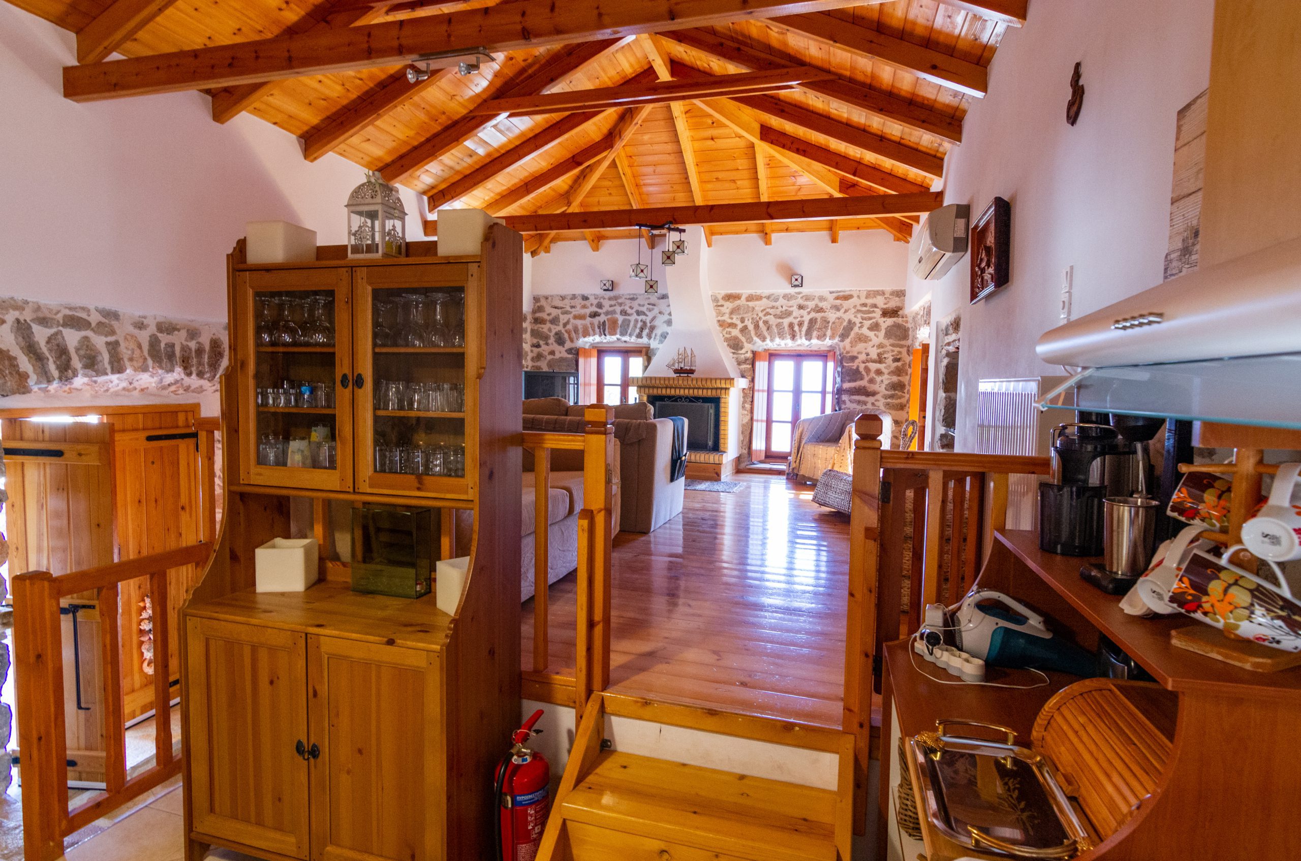 107 Βeautiful Stone Village House in Tyros Open Real Estate