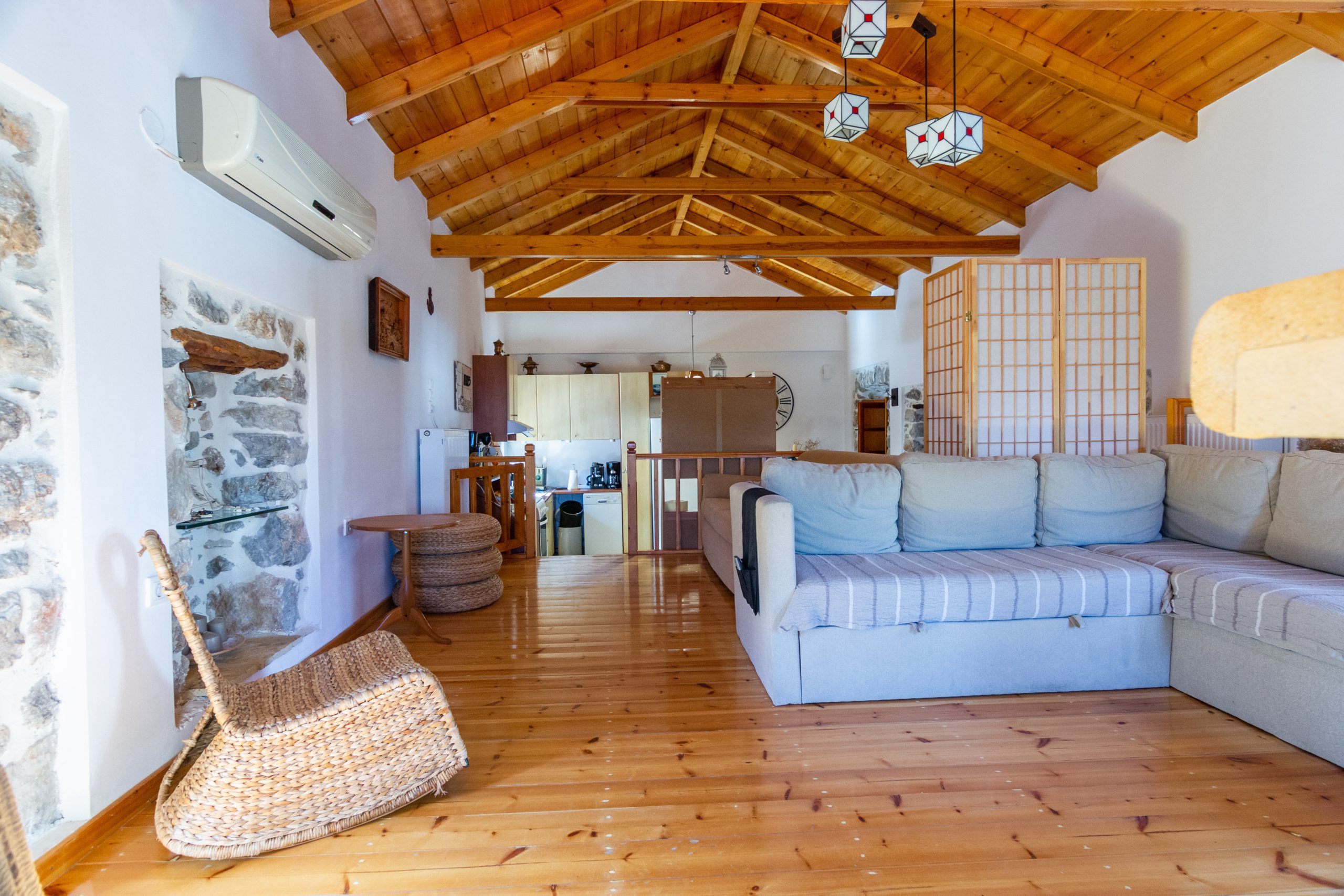 107 Βeautiful Stone Village House in Tyros Open Real Estate