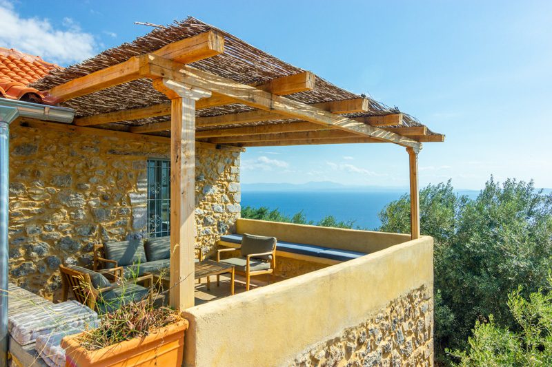 [#194] Newly-Renovated Luxurious Sea-View Stone House in Pragmatefti - 225 000 euro